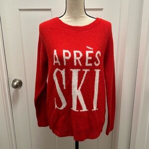 NWT Cupcakes & Cashmere Après Ski Sweater